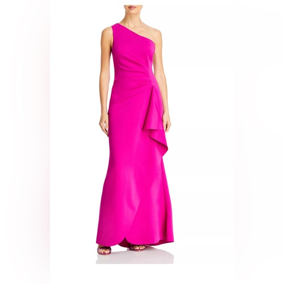 NWT sleeveless hot pink Maxi sz 14 - Picture 2 of 5